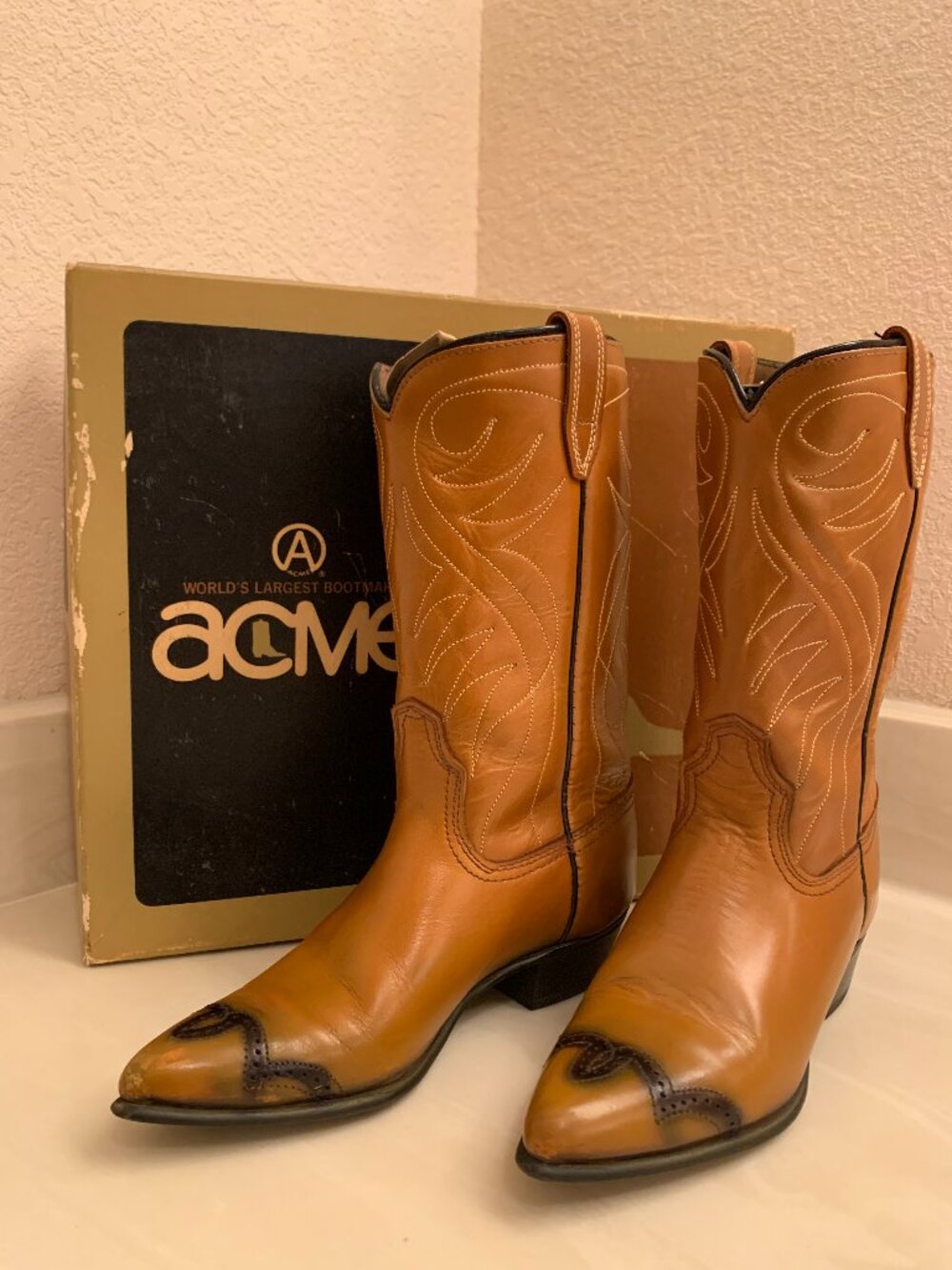Women's Size 5 Brown Cowboy Boots
